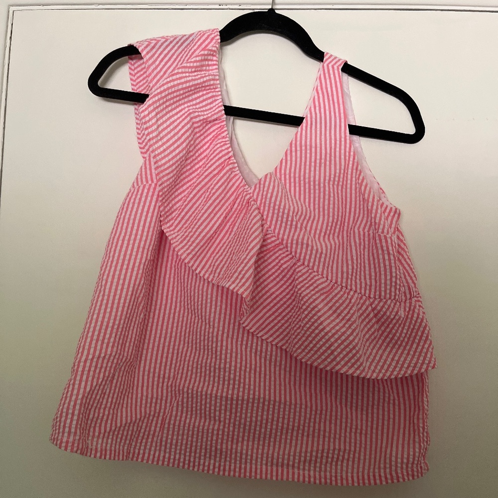 Vineyard Vines Ruffle Blouse